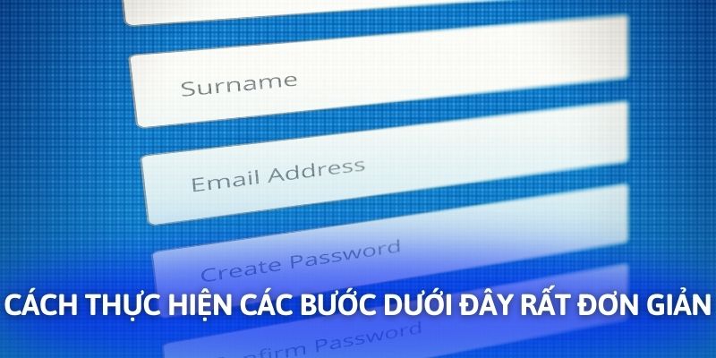 Cách thực hiện các bước dưới đây rất đơn giản